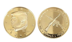 Trump 2nd Amendment Gold Coin - Subscriber Exclusive