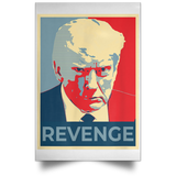 Trump REVENGE Mugshot Portrait Poster