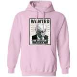 Trump WANTED Poster Pullover Hoodie