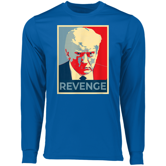 TRUMP REVENGE Long Sleeve Moisture-Wicking Tee