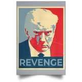 Trump REVENGE Mugshot Portrait Poster