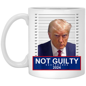 Trump NOT Guilty 2024 White Mug