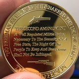 Second Amendment Gold Coin - Subscriber Exclusive