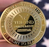 Second Amendment Gold Coin - Subscriber Exclusive