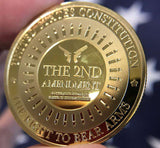 Second Amendment Gold Coin - Subscriber Exclusive