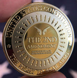 Second Amendment Gold Coin - Subscriber Exclusive