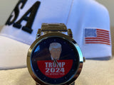 Trump 2024 "The Revenge Tour" Wrist Watch - Navy Face