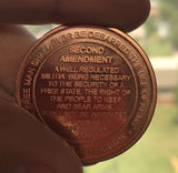 2nd Amendment Right to Bear Arms Collectable Coin