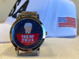 Trump 2024 "The Revenge Tour" Wrist Watch - Navy Face