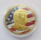 Gold President Trump MAGA Commemorative Coin