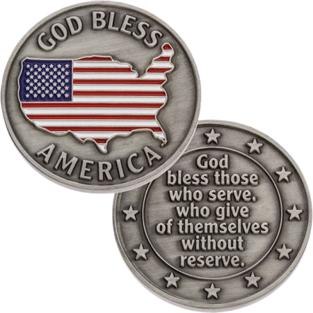 God Bless America Silver Coin - Text Subscriber Exclusive