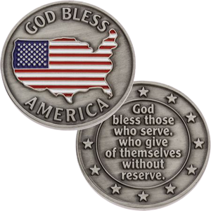 God Bless America Silver Coin - Subscriber Exclusive