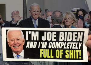 Joe Biden Completely Full Of It Sticker - Subscriber Exclusive