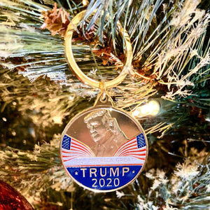 2.0 Trump 2020 Christmas Ornament