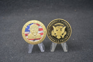 Gold Trump 2024 "The Revenge Tour" Coin