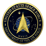 Space Force Gold Coin