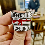 Defend the 2nd Lapel Pin