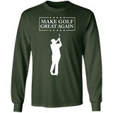 Trump Make Golf Great Again Long Sleeve Ultra Cotton T-Shirt