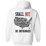 Shall Not Be Infringed Alternate Hoodie (Back)