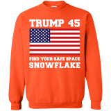 Trump 45 Snowflake Sweatshirt