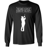 Trump Make Golf Great Again Long Sleeve Ultra Cotton T-Shirt