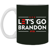 Let's Go Brandon FJB White Mug