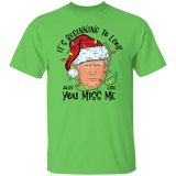 Trump Christmas Miss Me  T-Shirt