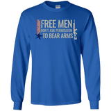 Free Men Don't Ask to Bear Arms T-Shirt