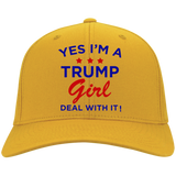 Yes I'm A Trump Girl Cap