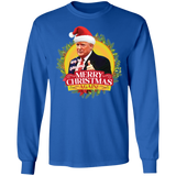 We're Saying MERRY CHRISTMAS AGAIN Long Sleeve Trump T-Shirt