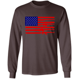 American Rifle Flag Gun Pride LS Ultra Cotton T-Shirt