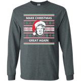 Make Christmas Great Again Trump Long Sleeve T-Shirt