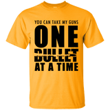 One Bullet At A Time Gun Rights T-Shirt