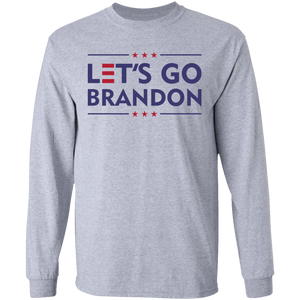 Let's Go Brandon Slogan LS Ultra Cotton T-Shirt