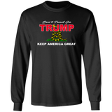 Don't TREAD on TRUMP Long Sleeve Ultra Cotton T-Shirt