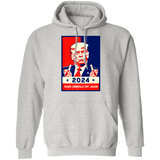 Trump 2024 Make Liberals Cry Again  Pullover Hoodie