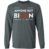 Funny Anyone But Biden  LS Ultra Cotton T-Shirt