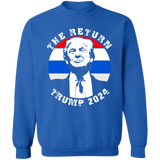 Trump 2024 'The Return'  Crewneck Pullover Sweatshirt