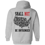 Shall Not Be Infringed Alternate Hoodie (Back)