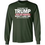 If You Don't Like Trump then You Won't Like Me T-Shirt