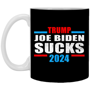 Joe Biden Sucks 11 oz. White Mug