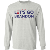 Let's Go Brandon Slogan LS Ultra Cotton T-Shirt