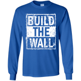 Build The Wall Trump Long Sleeve T-Shirt