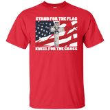 Stand For The Flag, Kneel For The Cross T-Shirt