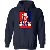 Trump 2024 Make Liberals Cry Again  Pullover Hoodie