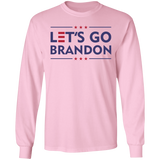 Let's Go Brandon Slogan LS Ultra Cotton T-Shirt