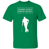 Make Golf Great Again Fun Trump 5.3 oz. Short Sleeve T-Shirt