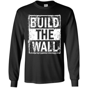 Build The Wall Trump Long Sleeve T-Shirt