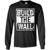 Build The Wall Trump Long Sleeve T-Shirt