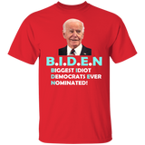 Hilarious Biden 'Biggest Idiot' T-Shirt